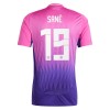 Conjunto (Camiseta+Pantalón Corto) Alemania Sane 19 Segunda Equipación Euro 2024 - Niño